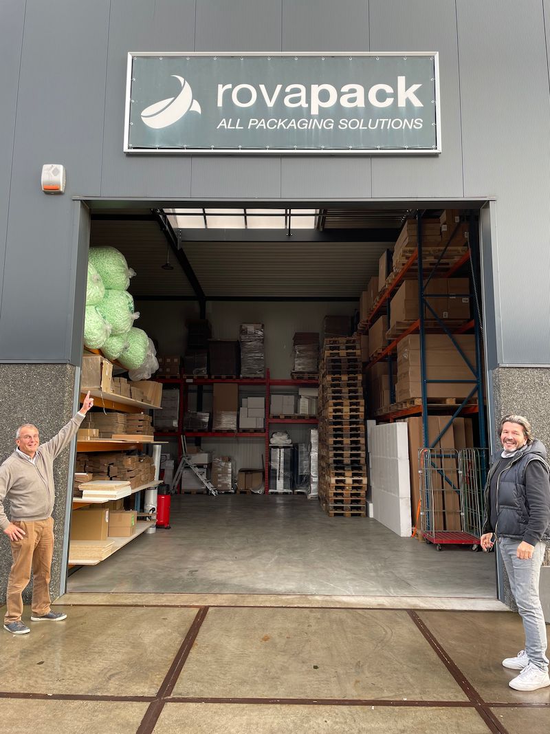Eigenaren van Rovapack zijn blij met nieuwe locatie